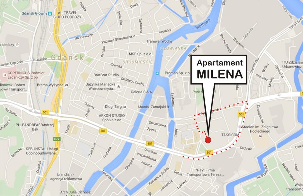גדנסק Apartment Milena חדר תמונה
